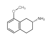 (R)-(+)-8-甲氧基-2-氨基四啉结构式