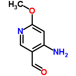 4-Amino-6-methoxynicotinaldehyde Structure