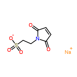 N-(2-Sulfoethyl)Maleimide Sodium Salt结构式