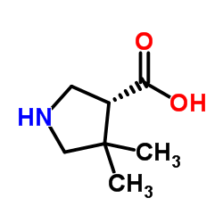 (R)-4,4-Dimethylpyrrolidine-3-carboxylic acid picture