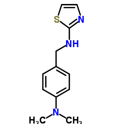 N-[4-(Dimethylamino)benzyl]-1,3-thiazol-2-amine Structure