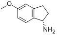 (S)-5-METHOXY-2,3-DIHYDRO-1H-INDEN-1-AMINE结构式