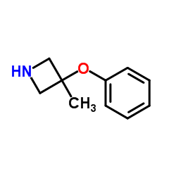 3-Methyl-3-phenoxyazetidine structure