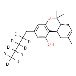 Δ8-THC-d9 (exempt preparation)结构式