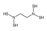 N,N,N',N'-tetrakis(sulfanyl)ethane-1,2-diamine Structure