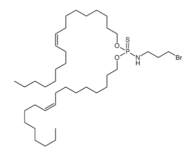 O,O-dioleyl-N-(3-bromopropyl)thiophospharamidate Structure