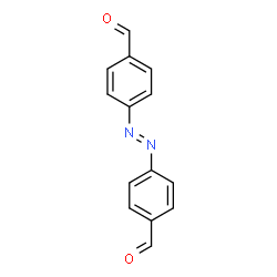4,4'-(Diazene-1,2-diyl)dibenzaldehyde Structure