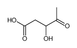 Pentanoic acid, 3-hydroxy-4-oxo- (9CI) Structure