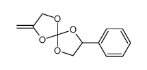 3-methylidene-8-phenyl-1,4,6,9-tetraoxaspiro[4.4]nonane结构式