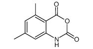 5,7-dimethyl-2H-3,1-benzoxazine-2,4(1H)-dione Structure