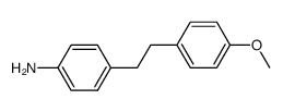 4-[2-(4-methoxyphenyl)ethyl]aniline Structure