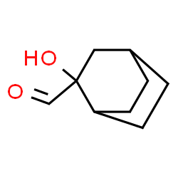 Bicyclo[2.2.2]octane-2-carboxaldehyde, 2-hydroxy- (9CI) Structure