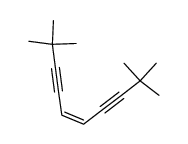 (Z)-2,2,9,9-tetramethyl-5-decen-3,7-diyne Structure