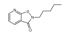 2-pentylisothiazolo[5,4-b]pyridin-3(2H)-one Structure