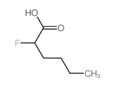 Hexanoic acid,2-fluoro-结构式