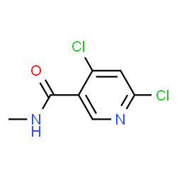 3-Pyridinecarboxamide, 4,6-dichloro-N-methyl-图片