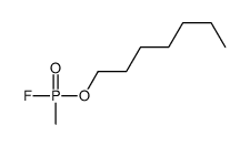 1-[fluoro(methyl)phosphoryl]oxyheptane Structure