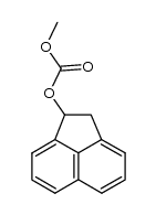 1,2-dihydroacenaphthylen-1-yl methyl carbonate Structure
