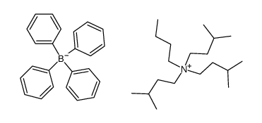 butyltriisopentylammonium tetraphenylborate结构式