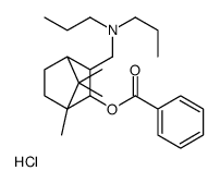 [2-[(dipropylamino)methyl]-4,7,7-trimethyl-3-bicyclo[2.2.1]heptanyl] benzoate,hydrochloride Structure