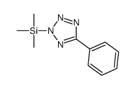 trimethyl-(5-phenyltetrazol-2-yl)silane Structure