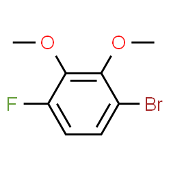 1-Bromo-2,3-dimethoxy-4-fluorobenzene Structure