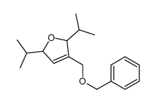 3-(phenylmethoxymethyl)-2,5-di(propan-2-yl)-2,5-dihydrofuran结构式