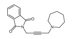 2-[4-(azepan-1-yl)but-2-ynyl]isoindole-1,3-dione结构式