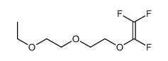 1-[2-(2-ethoxyethoxy)ethoxy]-1,2,2-trifluoroethene结构式