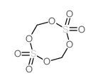 1,3,5,7,2,6-tetraoxadithiocane 2,2,6,6-tetraoxide Structure
