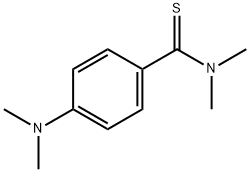 Benzenecarbothioamide, 4-(dimethylamino)-N,N-dimethyl- Structure
