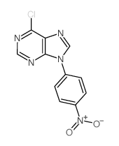 9H-Purine,6-chloro-9-(4-nitrophenyl)- picture