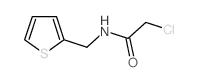 2-CHLORO-N-(2-THIENYLMETHYL)ETHANAMIDE结构式