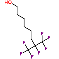 6-(PERFLUOROISOPROPYL)HEXAN-1-OL structure