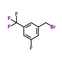 3-fluoro-5-(trifluoromethyl)benzyl bromide structure