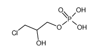 alpha-chlorohydrin-1-phosphate结构式