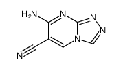 s-Triazolo[4,3-a]pyrimidine-6-carbonitrile,7-amino- (8CI) Structure