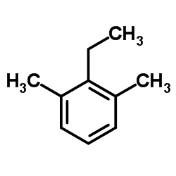 1,3-二甲基-2-乙基苯结构式