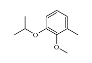 1-isopropoxy-2-methoxy-3-methylbenzene Structure