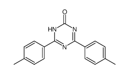 4,6-Bis(4-methylphenyl)-1,3,5-triazin-2(1H)-one结构式