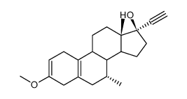 2-Dehydro-3-Methoxy 7β-Tibolone Structure