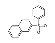 2-(benzenesulfonyl)naphthalene Structure