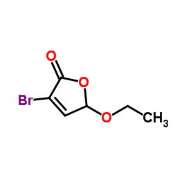 2(5H)-FURANONE,3-BROMO-5-ETHOXY- structure