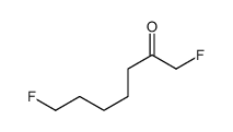 2-Heptanone,1,7-difluoro- Structure