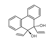 rac-trans-9,10-dihydro-9,10-divinylphenathrenediol Structure