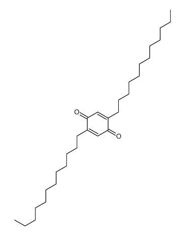 2,5-didodecylcyclohexa-2,5-diene-1,4-dione结构式