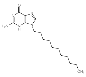 6H-Purin-6-one,2-amino-1,9-dihydro-9-undecyl- picture