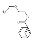 2-Propenoic acid,3-phenyl-, 2-ethoxyethyl ester structure