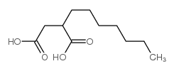 2-HEPTYLSUCCINIC ACID结构式