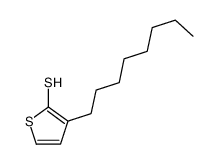 3-octylthiophene-2-thiol Structure